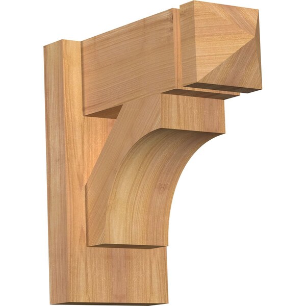 Ekena Millwork Westlake Arts & Crafts Smooth Outlooker, Western Red Cedar, 5 1/2"W x 12"D x 12"H OUT06X12X12WTL03SWR - main
